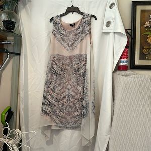DKMY size XL light purple dress print